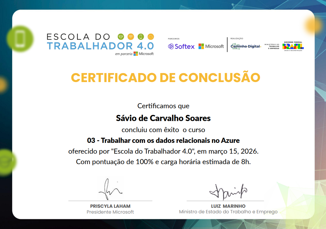 Selo Working with relational data in Azure